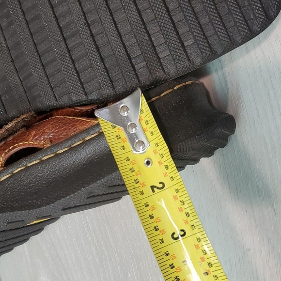 NEW Born Men Leather Crisscross Hook&loop Sandals shoes sz 11 - Picture 11 of 13